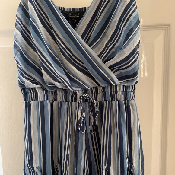 FRANCESCAS blue and white striped romper - Picture 3 of 5